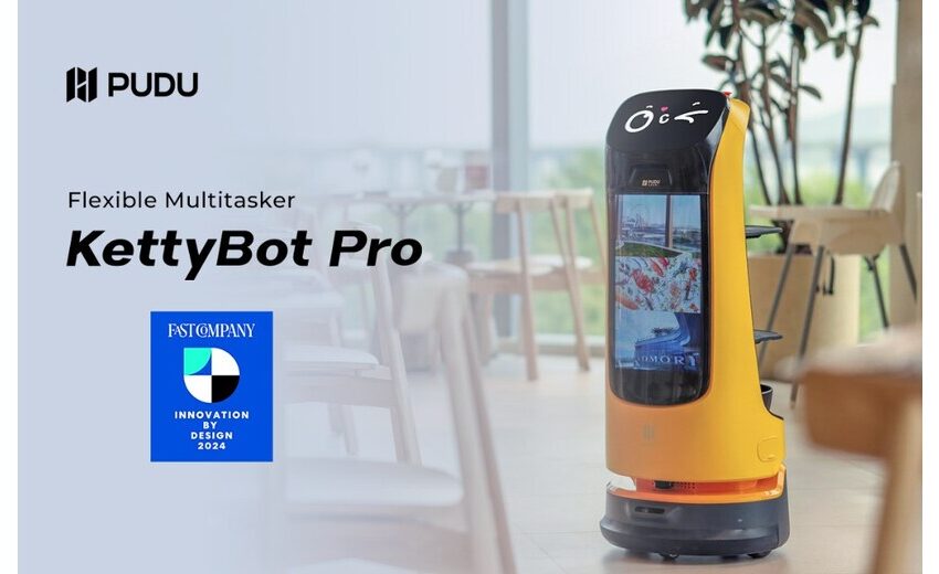  KettyBot Pro von Pudu Robotics im Finale der Fast Company 2024 Innovation by Design Awards für das Gastgewerbe